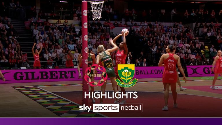 England South Africa netball