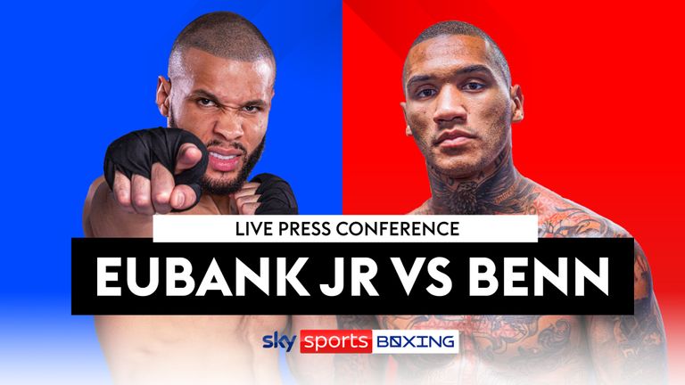 Eubank vs Benn: Watch a free live stream of the second press conference as rivals meet at Tottenham Hotspur Stadium