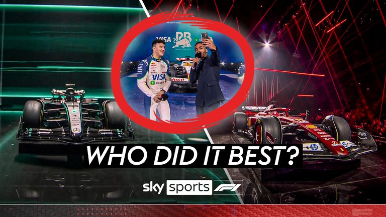 Watch back the highlights from all 10 teams, when they launched their liveries at the F1 75 LIVE.