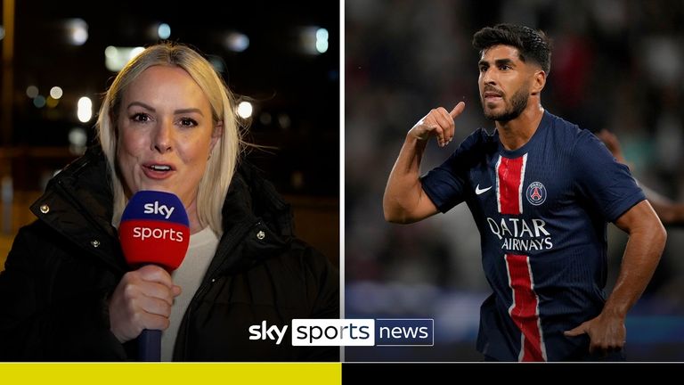 Sky Sports News reporter Kirsty Edwards delivers the breaking news that Aston Villa have completed the loan signing of PSG midfielder Asensio on transfer deadline day.