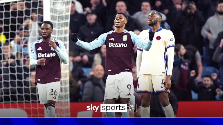 Aston Villa 2-1 Chelsea: Marco Asensio and Marcus Rashford spark comeback victory for Unai Emery’s side