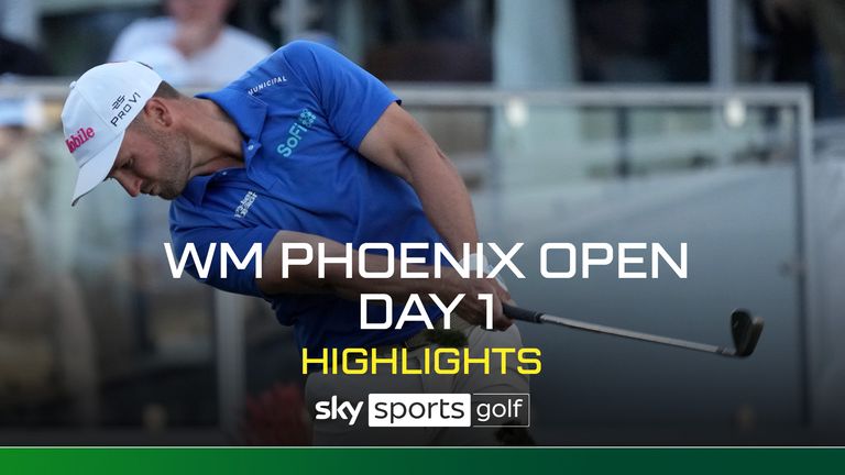 WM Phoenix Open day one highlights Wyndham Clark