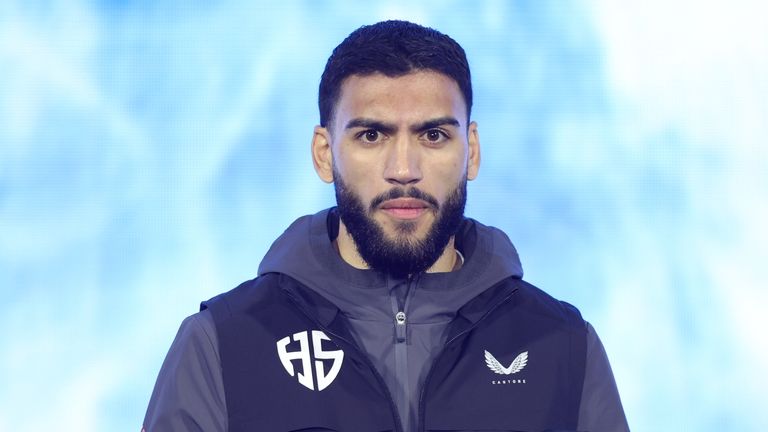 Hamzah Sheeraz fights for a world title for the first time in his career this weekend 