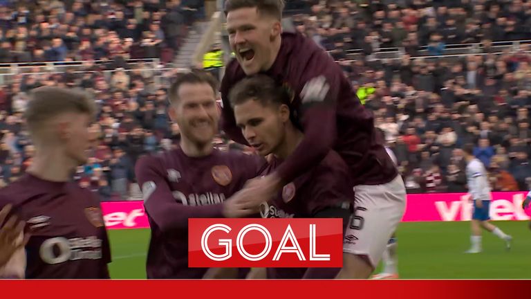 Steinwender Heads Home Hearts Equalizer