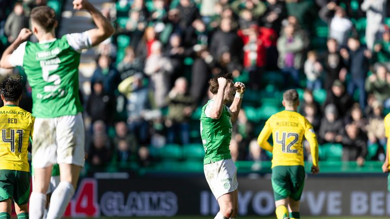 Hibs are 11 games unbeaten in the Scottish Premiership