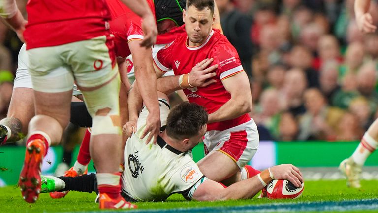 Jack Conan set Ireland on their way to victory with the opening try against Wales