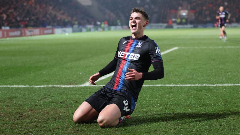 Justin Devenny cut another to help Crystal Palace to progress in the fifth round