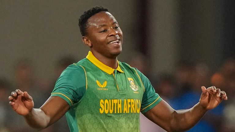 Kagiso Rabada de Sudáfrica, Cricket ODI (Associated Press)