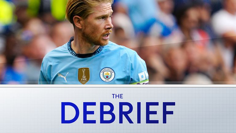 Kevin De Bruyne's decline at Man City was evident in their 2-0 defeat to Liverpool