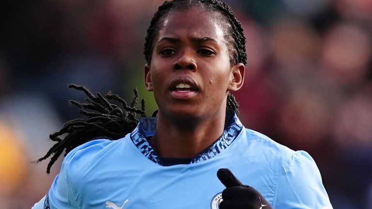 Manchester City's Khadija 'Bunny' Shaw 