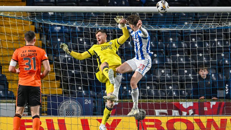 Kilmarnock scored a controversial winner