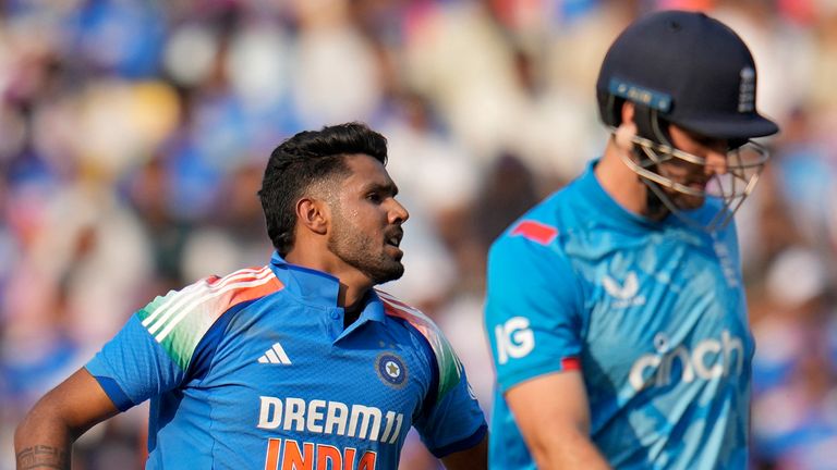 England well beaten by India in first ODI after batting slump