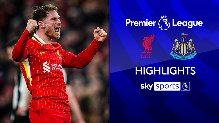 Premier League highlights from the clash between Liverpool and Newcastle.