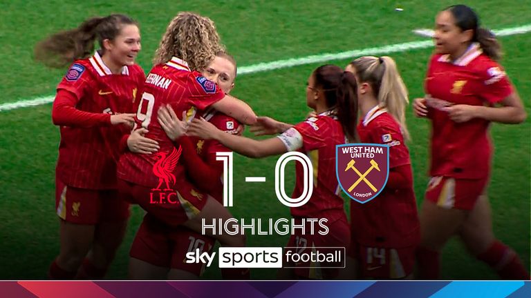 liverpool v west ham highlights