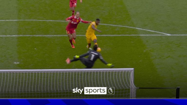 HUGE save from Alisson! Liverpool keeper denies Munetsi