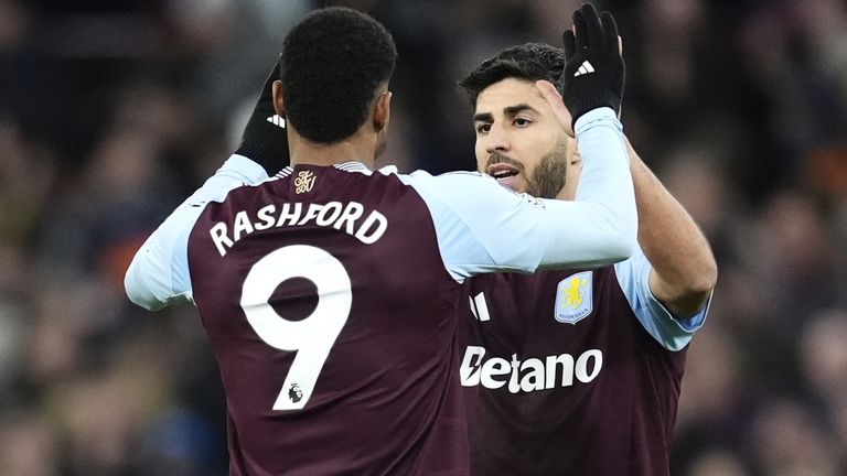 Marcus Rashford and Marco Asensio have hit the ground running at Aston Villa