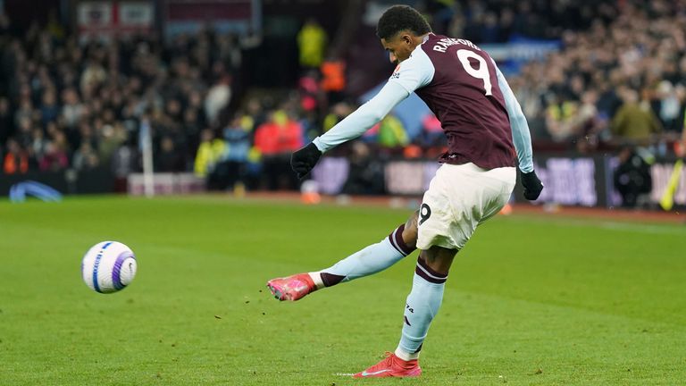 Marcus Rashford provided two assists to guide Aston Villa to victory vs Chelsea