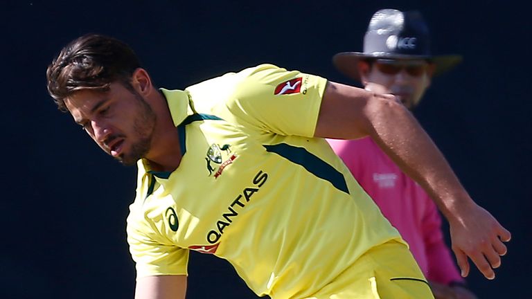 Australia's Marcus Stoinis (Associated Press)