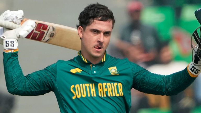 South Africa's Mathew Breetzke, ODI cricket (Associated Press)