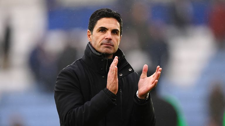 Mikel Arteta setelah kemenangan 2-0 untuk Arsenal melawan Leicester