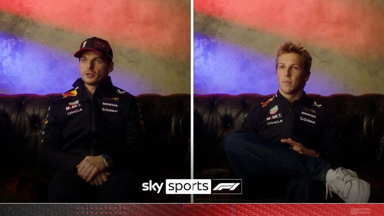 Max Verstappen and Liam Lawson look forward to the upcoming Formula One season - their first as Red Bull team-mates.