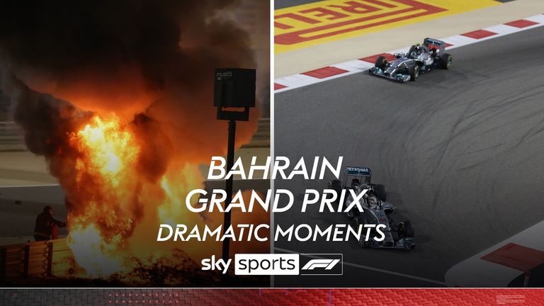 Look back at some of the most dramatic moments to have taken place at the Bahrain International Circuit.