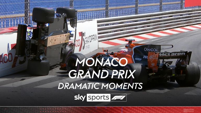 Look back at some of the most dramatic moments to have taken place at the Monaco Grand Prix.