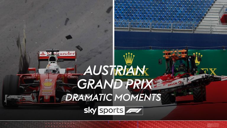 Look back at some of the most dramatic moments throughout the years at the Austrian Grand Prix.