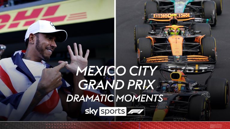 Look back at some of the most dramatic moments to have taken place at the Mexico City Grand Prix.