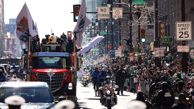 Super Bowl parade, Philadelphia