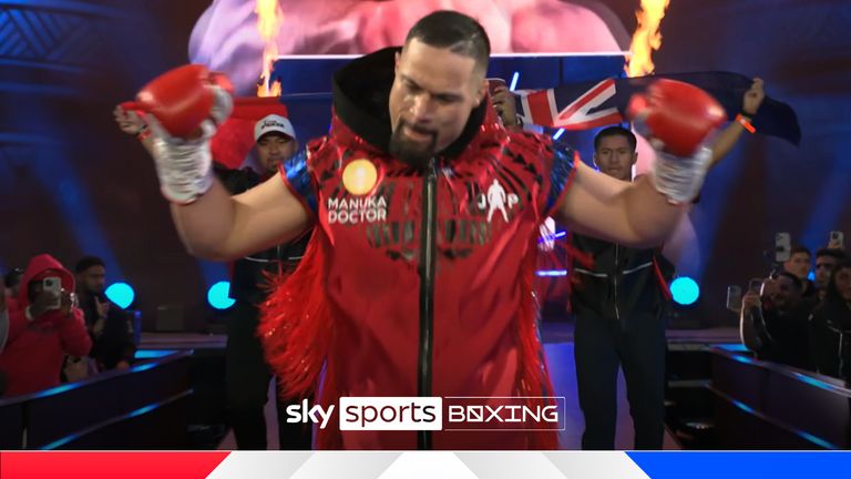 Joseph Parker ringwalk