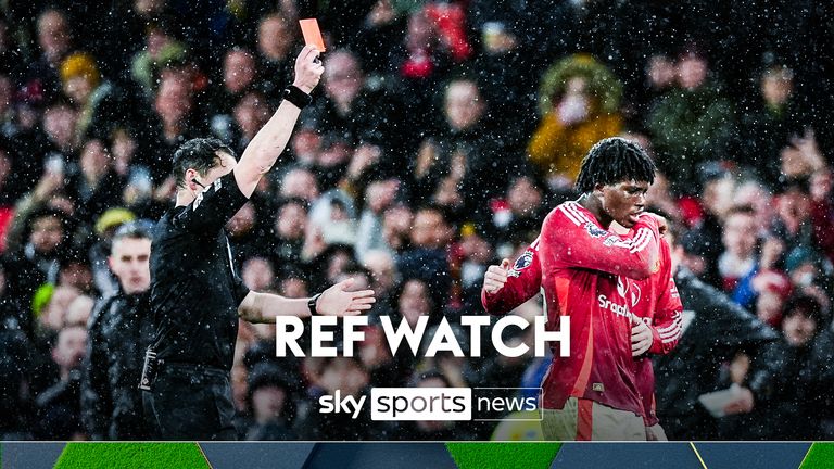 Ref Watch: Why VAR got Manchester Utd&#39;s Patrick Dorgu red spot on