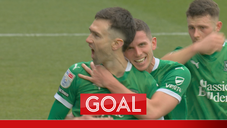 PLYMOUTH SCORE EQUALISER.