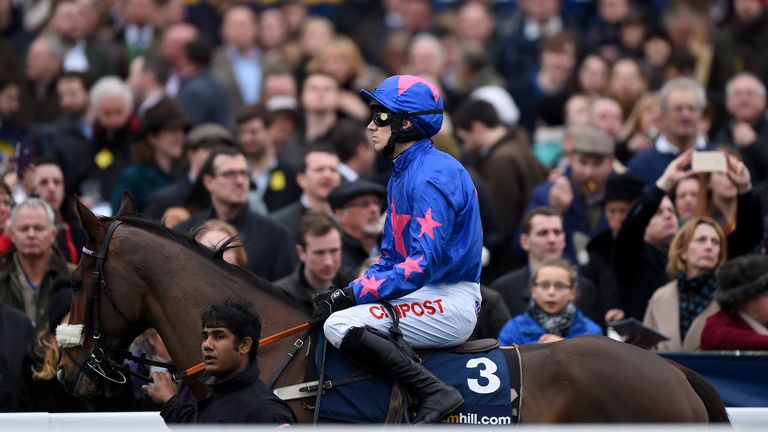 Cue Card and Paddy Brennan, winners of the 2015 King George