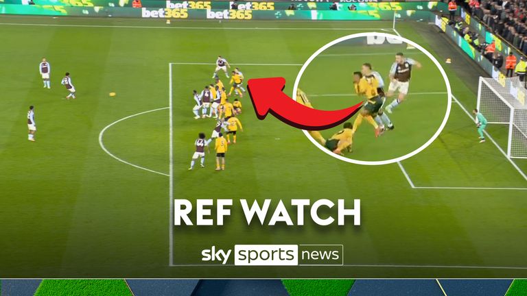 ‘It’s not controversial!’ – Should Villa’s goal vs Wolves have been disallowed?