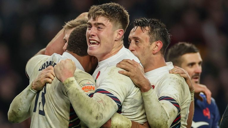 Six Nations: England wing Ollie Sleightholme feels France win has lit fire under Steve Borthwick’s side