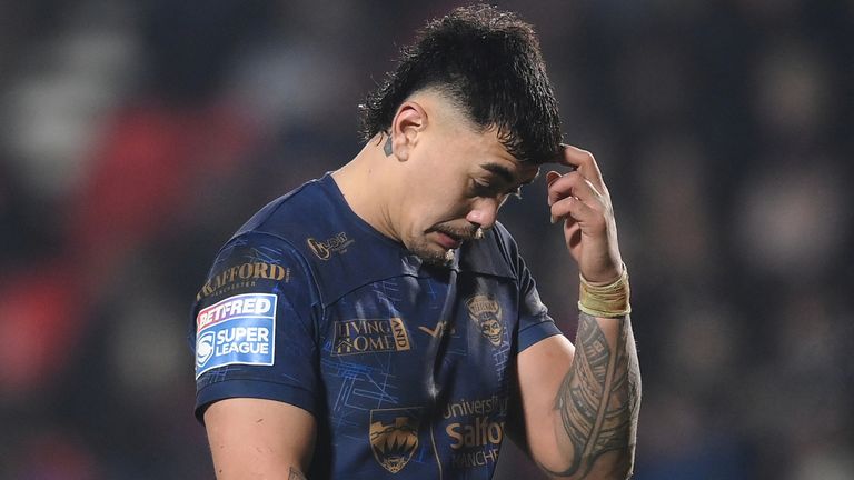 Tiaki Chan of Salford Red Devils