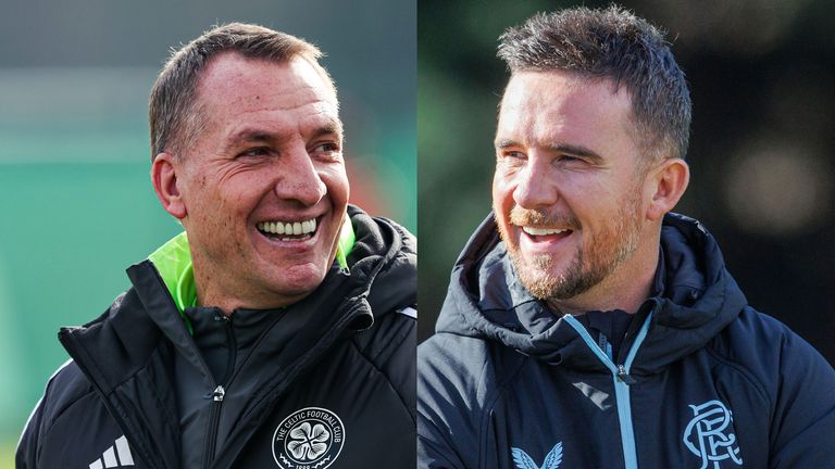 Brendan Rodgers y Barry Ferguson