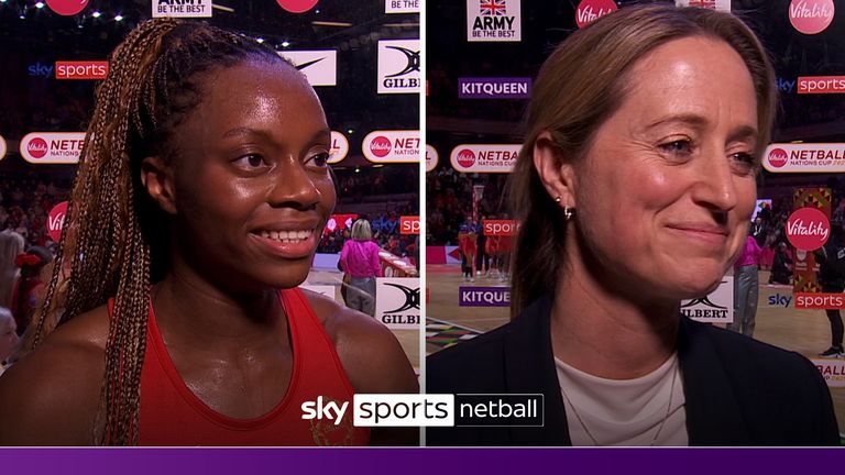 England netball reaction