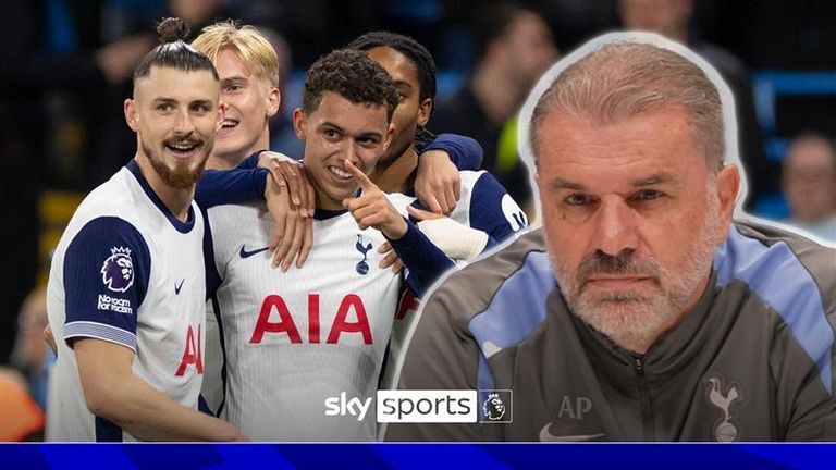 Tottenham boss Ange Postecoglu says Manchester City are still an outstanding football team but after two wins so far this season, he admits they have enjoyed playing the reigning champions.