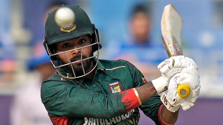 Bangladesh's Towhid Hridoy, ICC Champions Trophy (Associated Press)