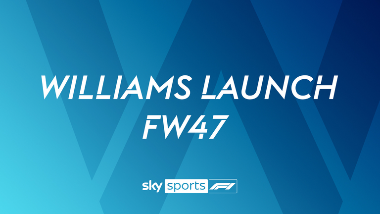 Williams car launch.