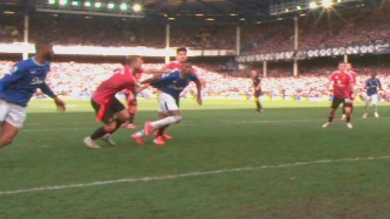 Matthijs de Ligt seems to pull the Ashley Young shirt