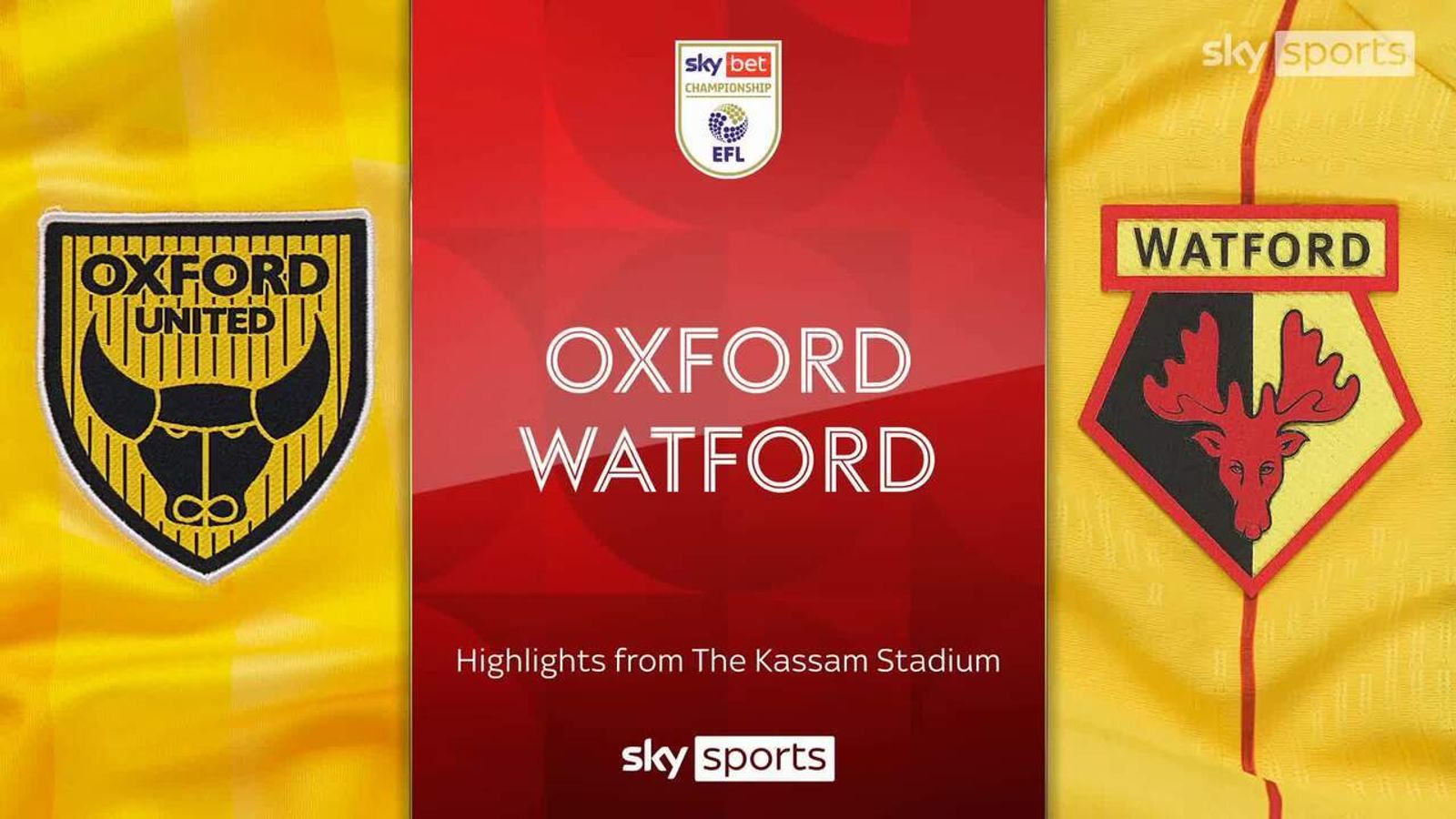 Oxford United 1-0 Watford | Championship highlights | Football News ...