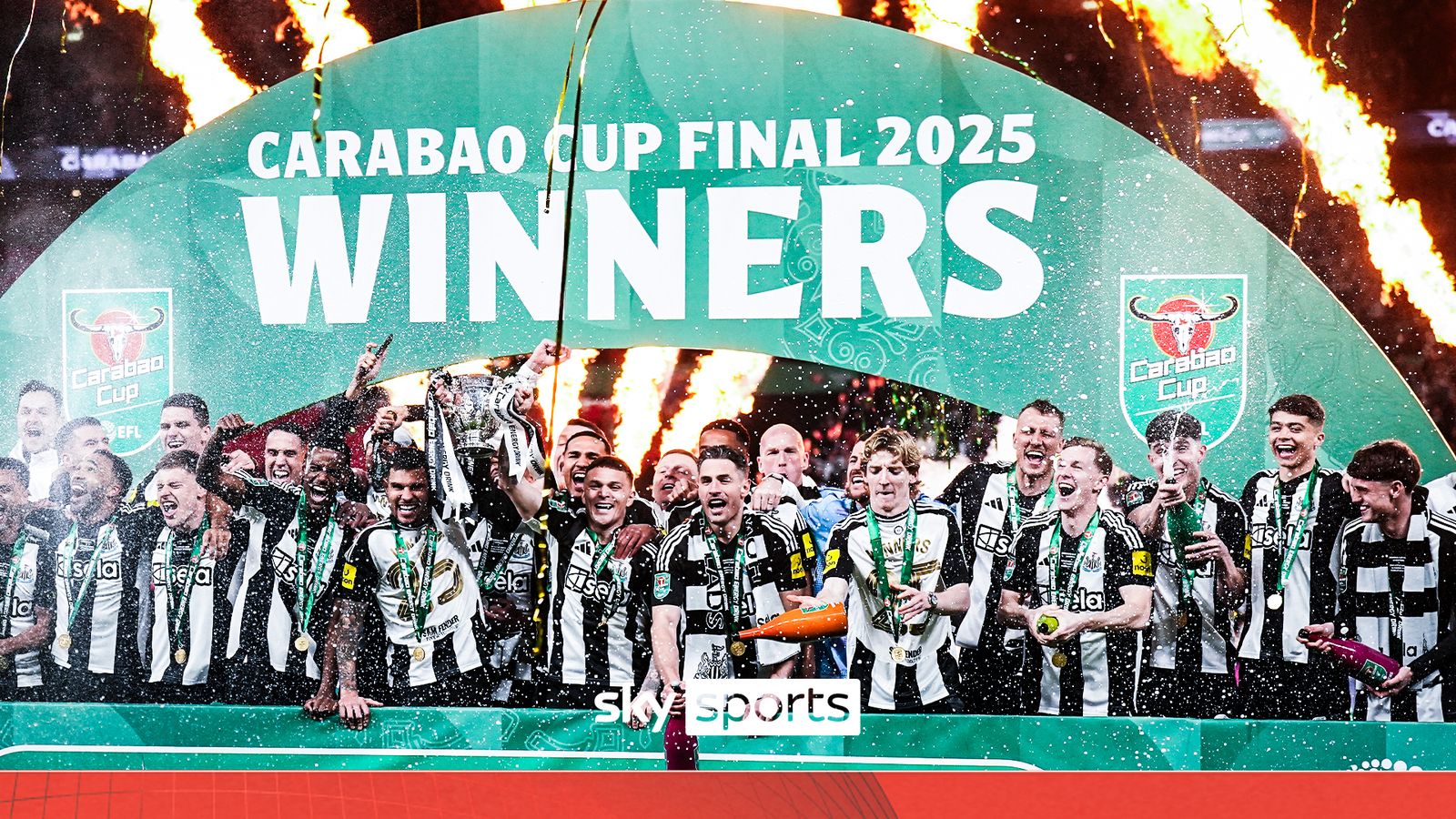 Newcastle United’s Carabao Cup trophy parade: Watch free stream from 4.30pm! | Football News