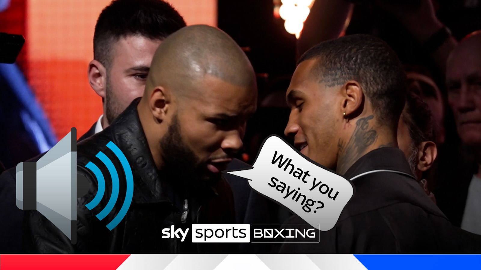 Chris Eubank Jr vs Conor Benn: Listen in! | What was said before the ...