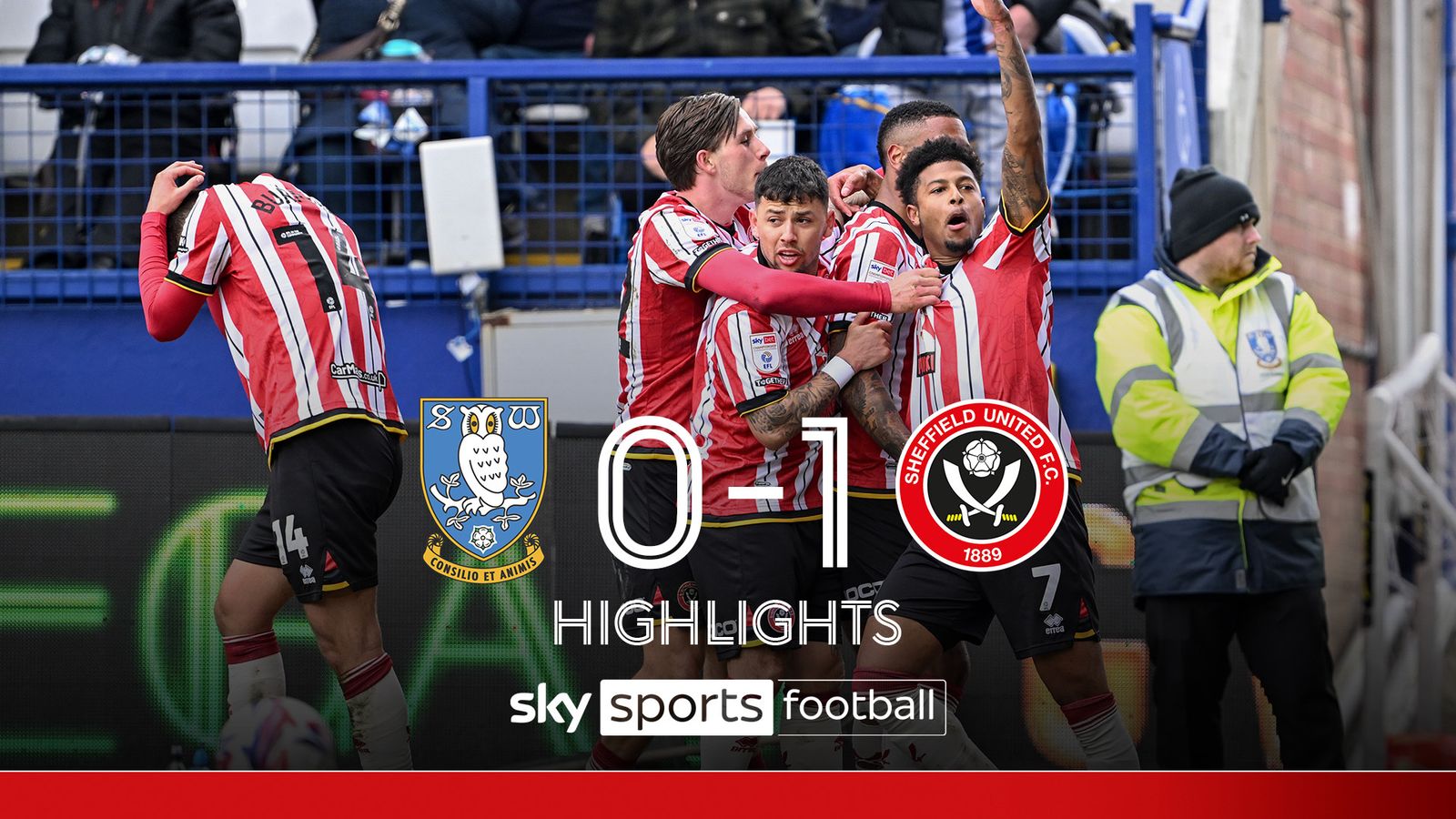 Sheffield Wednesday 0-1 Sheffield United