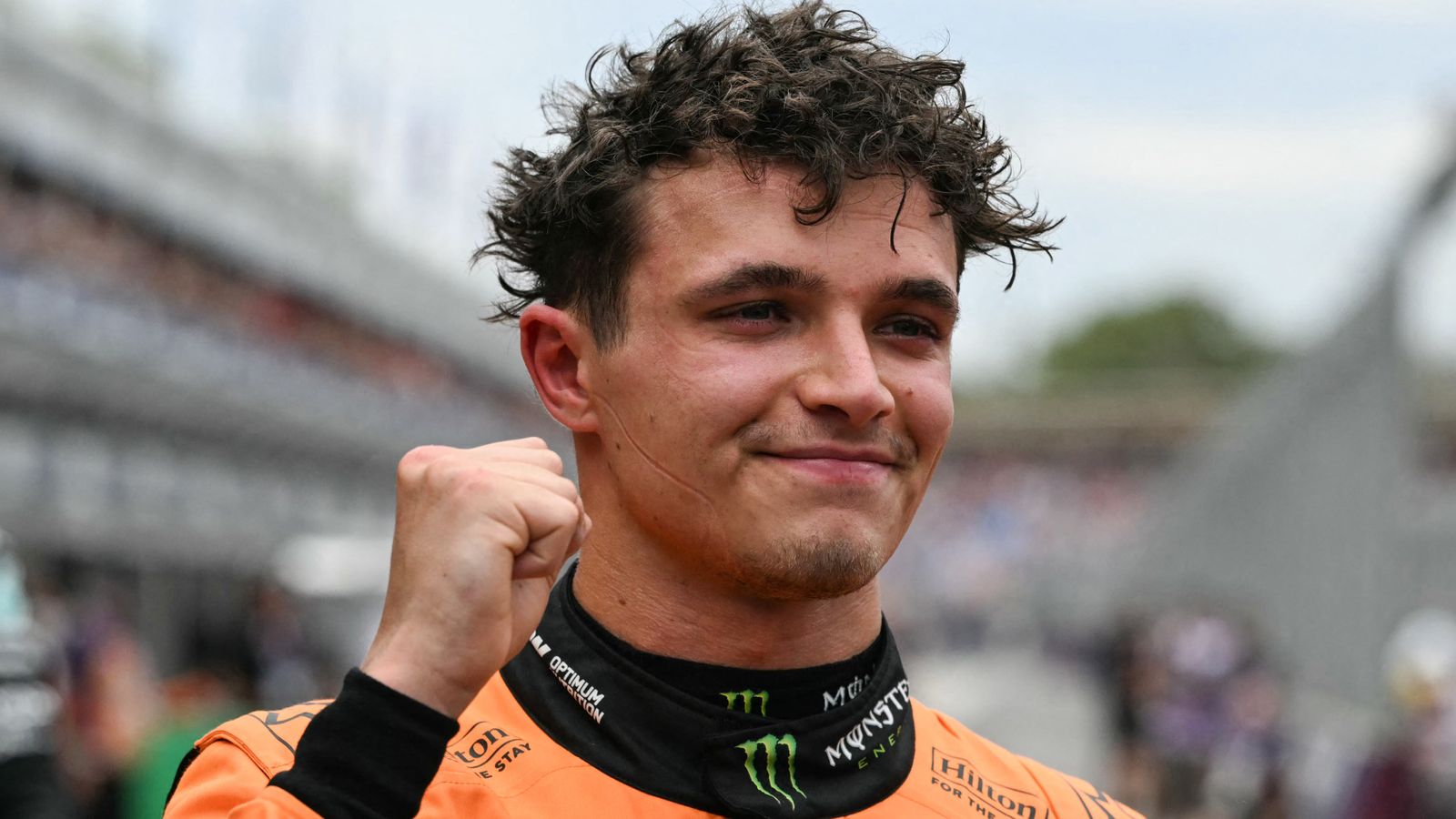 Australian GP Qualifying: Lando Norris claims pole position with Lewis Hamilton only eighth on Ferrari debut