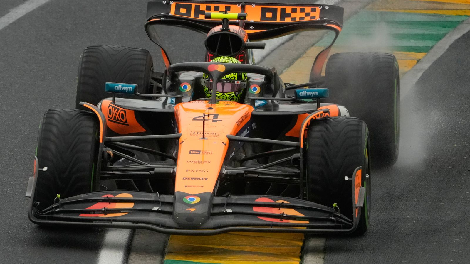 Lando Norris Triumphs in Chaotic Rain-Soaked Australian Grand Prix