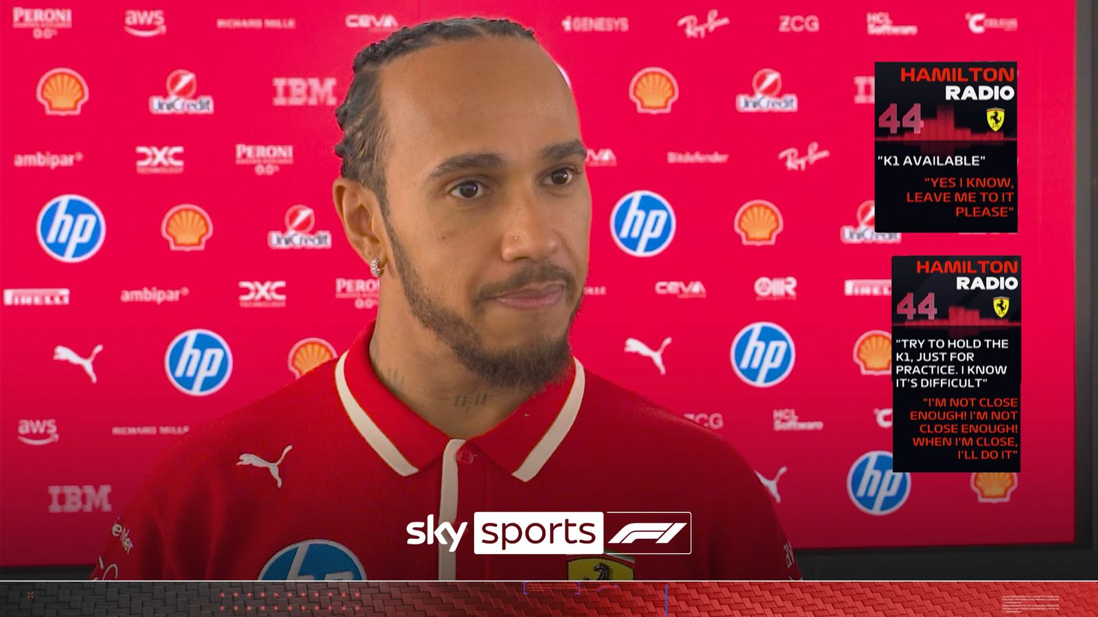 'It can be overbearing!' | Hamilton responds to team radio criticism